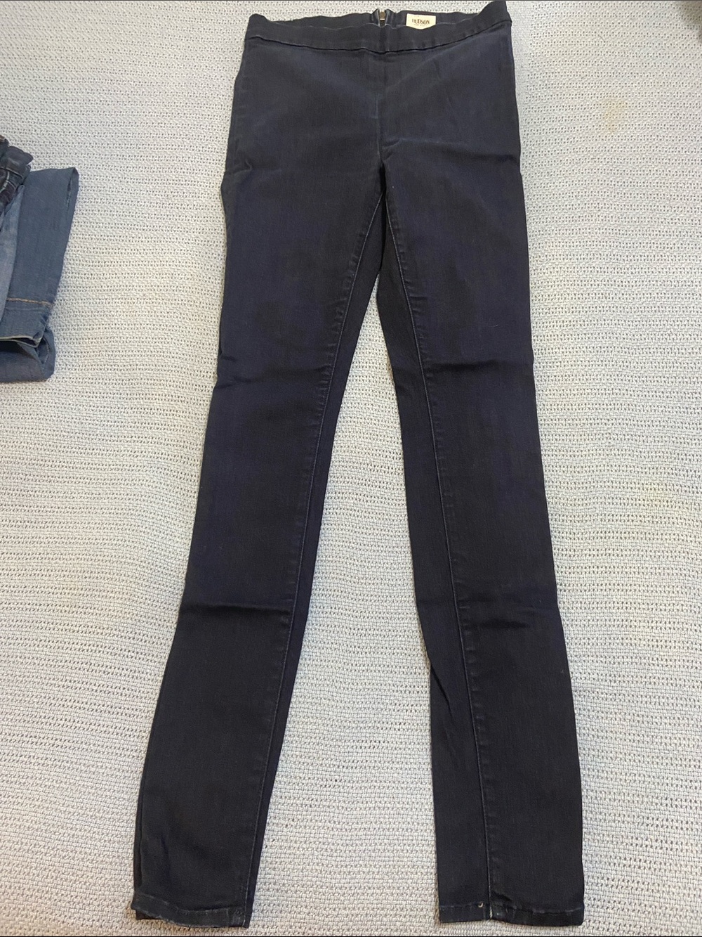 Hudson Jeans Navy-Black Skinny Leggings
